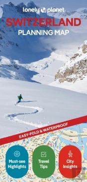 Lonely Planet Switzerland Planning Map