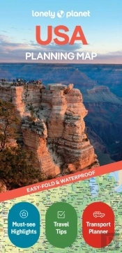 Lonely Planet Usa Planning Map