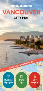 Lonely Planet Vancouver City Map
