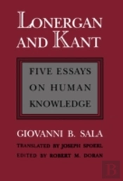 Lonergan And Kant