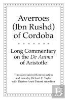 Long Commentary On The De Anima Of Aristotle
