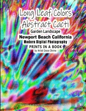 Long Leaf Colors Abstract Cacti Garden L
