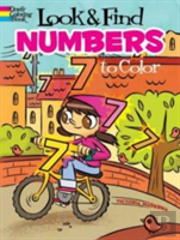 Look & Find Numbers To Color