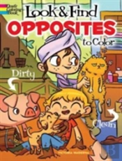 Look & Find Opposites To Color