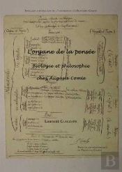 L'Organe De La Pensée ; Biologie Et Philosophie Chez Auguste Comte