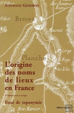 Bertrand.pt - L'Origine Des Noms De Lieux En France