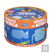 Los Animales De Africa Cajas Redondas Co