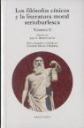 Los Filósofos Cínicos Y La Literatura Moral Serioburlesca