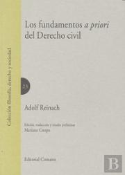 Los Fundamentos A Priori Del Derecho Civil.