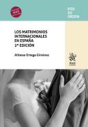 Los Matrimonios Internacionales En España 2ªEd