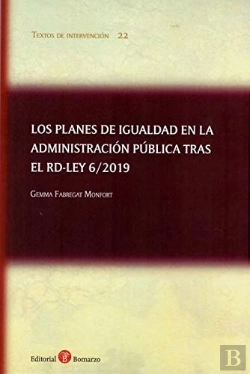 Bertrand.pt - Los Planes De Igualdad En La Administración Pública Tras El Rdl 6/2019