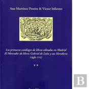 Los Primeros Catálogos De Libros Editados En Madrid