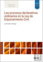 Los Procesos Declarativos Ordinarios En La Ley De Enjuiciamiento Civil