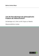 Lost Die Neurobiologie Das Philosophische Problem Der  Willensfreiheit?