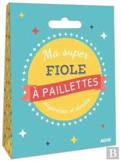 Bertrand.pt - Lot De 2 Super Fioles A Paillettes Argentees Et Dorees