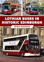 Lothian Buses In Historic Edinburgh