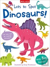 Lots To Spot Sticker Book: Dinosaur!