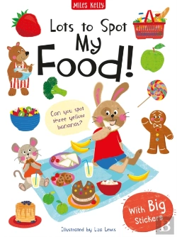 Bertrand.pt - Lots To Spot Sticker Book: My Food!