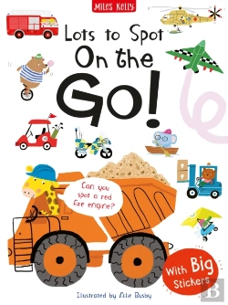 Bertrand.pt - Lots To Spot Sticker Book: On The Go!