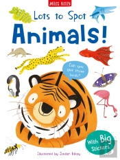 Lots To Spot Sticker Book: Wild Animals!