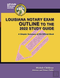 Bertrand.pt - Louisiana Notary Exam Outline To The 2022 Study Guide