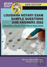 Louisiana Notary Exam Sample Questions And Answers 2022