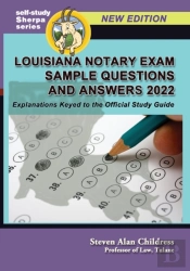 Louisiana Notary Exam Sample Questions And Answers 2022
