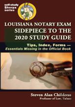 Louisiana Notary Exam Sidepiece To The 2020 Study Guide