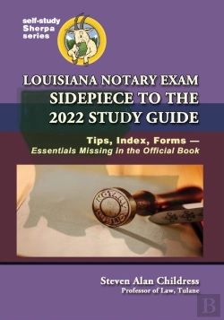 Bertrand.pt - Louisiana Notary Exam Sidepiece To The 2022 Study Guide