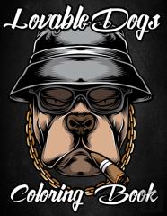 Lovable Dogs Coloring Book