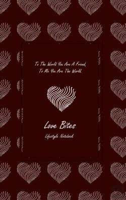 Bertrand.pt - Love Bites Lifestyle Write-In Notebook,