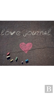 Love Chalk Valentine'S   Blank Journal