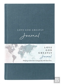 Bertrand.pt - Love God Greatly Journal: A Soap Method Journal For Bible Study (Blue Cloth-Bound Hardcover)