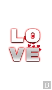 Love  Hearts  Valentine'S Creative Blank