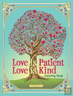 Bertrand.pt - Love Is Patient, Love Is Kind Coloring Book