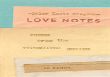 Love Notes: 30 Cards (Postcard Book): Poems From The Typewriter S