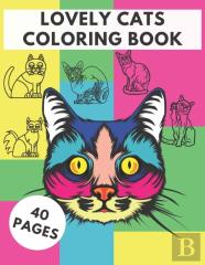 Lovely Cats Coloring Book