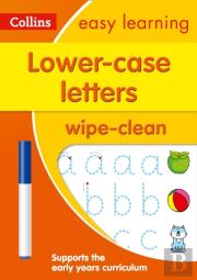 Lower Case Letters Age 3-5 Wipe Clean Activity Book