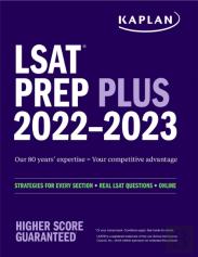Lsat Prep Plus 2022: Strategies For Every Section, Real Lsat Questions, And Online Study Guide