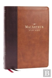 Lsb, Macarthur Study Bible, Brown Leathersoft, Comfort Print, Thumb Indexed