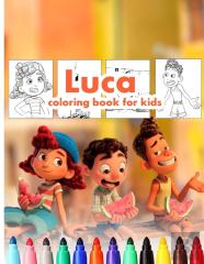 Luca Coloring Book For Kids