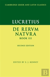 Lucretius: De Rerum Naturabook Iii