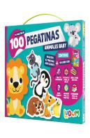 Ludum - Maletin 100 Pegatinas - Animales Baby