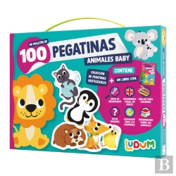 Bertrand.pt - Ludum - Maletin 100 Pegatinas - Animales Baby