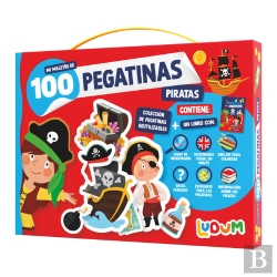 Bertrand.pt - Ludum - Maletin 100 Pegatinas - Piratas