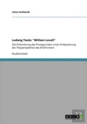 Ludwig Tiecks 'William Lovell'