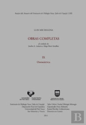 Luis Michelena. Obras Completas. Ix. Onomástica