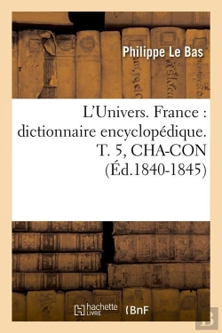 Bertrand.pt - L'Univers France T.5 Cha Con Edition 1840 1845