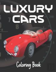 Luxury Cars Coloring Book