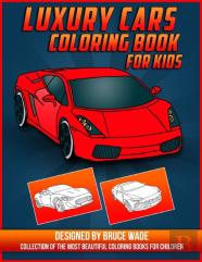Luxury Cars Coloring Book For Kids